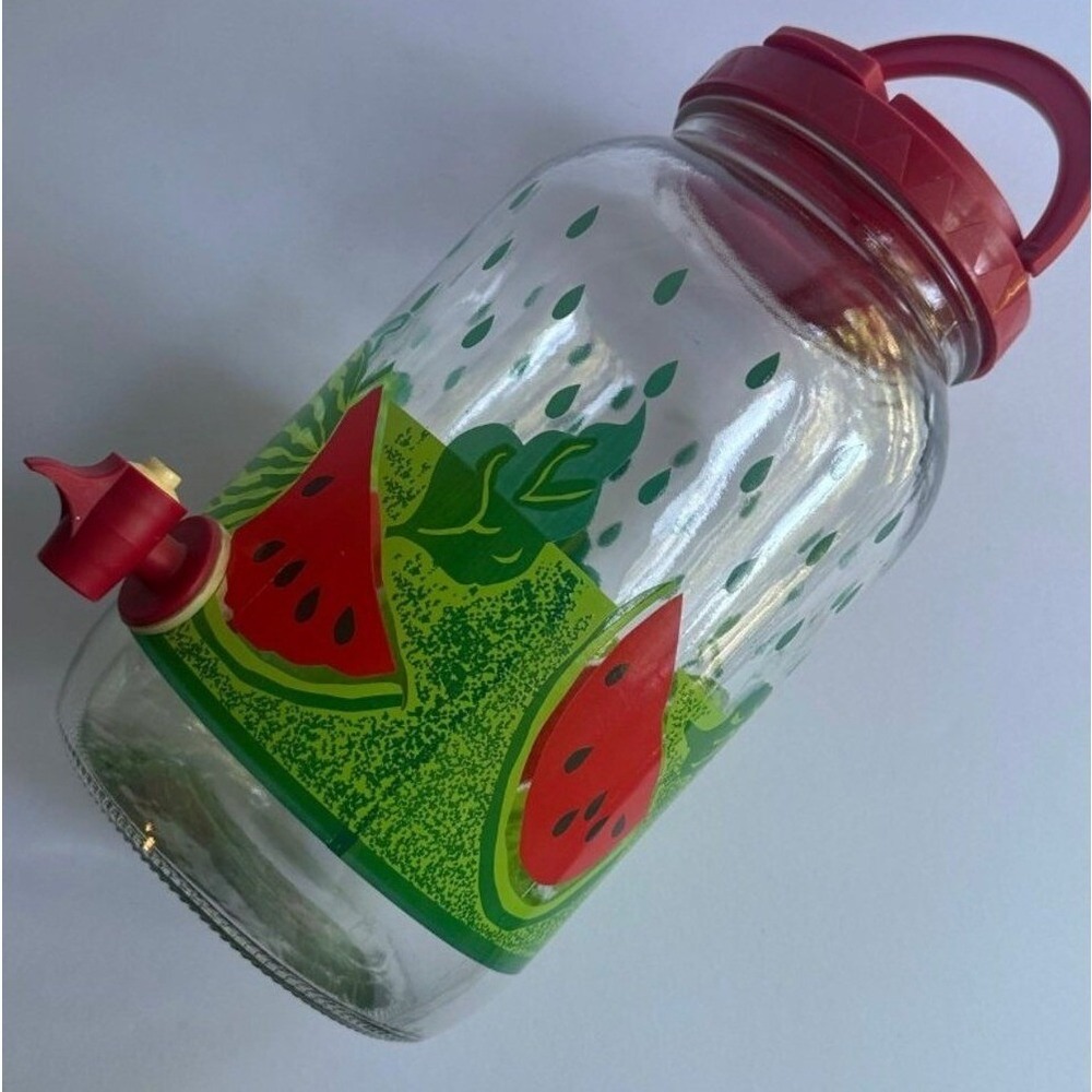 Vintage Watermelon Beverage Dispenser